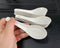 10 Pack White Ceramic Soup Spoons,Wonton Soup Spoons,Asian Soup Spoon Set,5"Kid Spoons,Tasting Spoon,Side Dishes,Table Spoons,Small Appetizer Spoo...