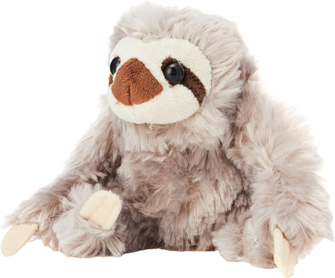 Wild Republic Pocketkins Sloth Stuffed Animal, Five Inches, Gift for Kids, Plush Toy, Fill is Spun Recycled Water Bottles, 5 inches, Model Number:...