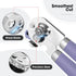 Can Opener Manual, Can Opener with Magnet, Hand Can Opener with Sharp Blade Smooth Edge, Handheld Can Openers with Big Effort-Saving Knob, Can Ope...