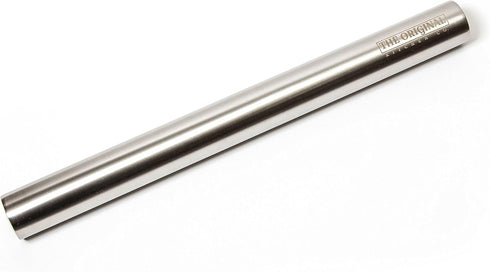 The Original Stainless Steel Rolling Pin Featuring a Non-Stick Surface Perfect for Making Pasta, Cookies, Ravioli and Pizza...