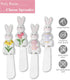 Easter Bunny Cheese Spreaders, Hand-Painted Resin Handles with Stainless Steel Blades for Spreading Cream Cheese, Butter, and Jam, Assorted Design...
