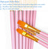 BOSOBO Paint Brushes Set, 2 Pack 20 Pcs Round Pointed Tip Nylon Hair Artist Acrylic Paint Brushes for Acrylic Oil Watercolor, Face Nail Art, Minia...