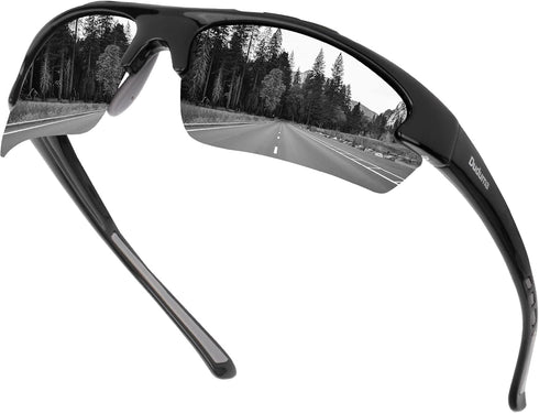 Duduma Polarized Sports Sunglasses for Men Fishing Cycling Running Golf Driving Sun glasses Glasses Tr62 Superlight Frame...