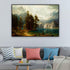 ZZPT Albert Bierstadt Art Prints - Sierra Nevada Albert Bierstadt Poster - Landscape Canvas Wall Art - Famous Paintings Posters Nature Wall Decor ...