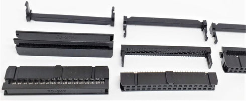 Pc Accessories - Connectors Pro 25-Pack 2X17 34 Pins 2.54mm 0.1" Pitch Dual Row IDC Socket for Standard Flat Ribbon Cable, 34P FC Female Connector...