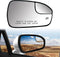 Passenger Right Side Mirror Power Heated Mirror Glass Passenger Right Side Compatible With 2013-2020 Ford Fusion Replace# DS7Z17K707B...