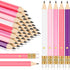 80 Pcs Mini Pencils with Eraser Golf Pencils 2 HB Half Pencils 4 Inch Half Pencils Hexagon Pre-sharpened Color Pencils for Bridal Wedding Classroo...