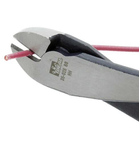 IDEAL Electrical 35-028 Diagonal-Cutting Plier - 8 in., Pliers with Knife-to-Knife Blades, Dipped Grip Handles...