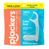Plackers Twin-Line Dental Flossers, Cool Mint Flavor, Dual Action Flossing System, Easy Storage, Super Tuffloss, 2X The Clean, 300 Count (Pack of ...