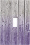 Rustic Wood Country Grape Grey Single Toggle Light Switch Cover Decorative 1 Gang Wall Plate Electrical Switchplate Home Faceplate for Kitchen Bat...