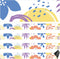 24 Pieces Magnetic Strips Retro Magnetic Border for Classroom Whiteboard Bulletin Board Decorative Magnetic Strips with Adhesive Magnetic Borders ...