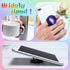 Honoson 9 Pieces Cell Phone Grip Holder Collapsible Holder Colorful Self-Adhesive Finger Ring Sublimation for Smartphone and Tablets(Nebula)...