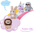 My OLi 5" Plush Toys Set Stuffed Animals Bundle of Fairy Tale Animal Toys Unicorn,Lion,Rabbit and Sloth Stuffed Animals Pack of 4 for Babies Kids ...