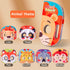 Baby Mask Books 18 Months, Sensory Baby Toys Folding Felt Educational Baby Cloth Book 18 Months Baby Birthday Gift Easter Christmas Newborn Gift (...