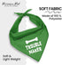 Parisian Pet Unisex Dog Bandanas Funny with Printed 'Trouble Maker' Word - Tie-On Adjustable Polyester Dog Scarf for Large Dogs - Washable Triangl...