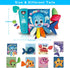Baby Books Toys 6-12 Months - Baby Musical Toys Newborn Montessori Toys for Babies - Soft 3D Activity Cloth Tummy Time Book - Infant Early Develop...