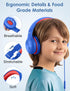 Headphones for Kids for School, Kids Headphones with Microphone, Sharing Function, 85dB/94dB Safe Volume Limit, Over Ear Kids Headphones for Schoo...