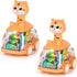 Baby Toy Cars Press and Go Car for Toddler, Light Up Toys Birthday Gifts for Kids Boys Girls, Tiger 2PCS...