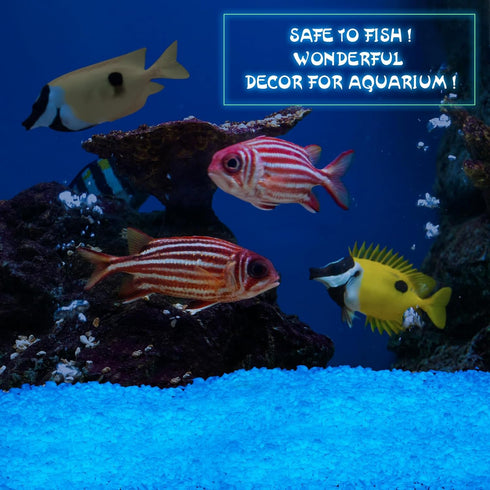 Glow in The Dark Gravel, Fluorescent Glow in The Dark Rocks Decorations Fish Tank Rocks Decorative Aquarium Gravel Stones for Garden Room Planter ...