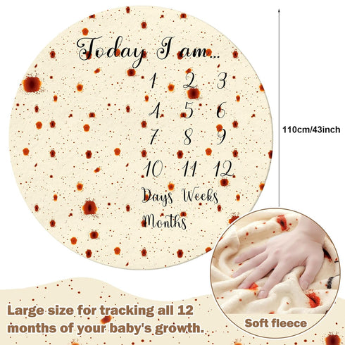 Burrito Tortilla Blanket Baby Stuff Gifts Burritos Tortilla Baby Milestone Blanket Swaddle Blankets Shower Baby Pizza Taco Flannel Wrap Wearable f...