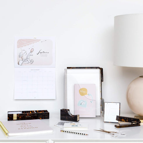 Kate Spade New York Notepad Folio Refill Set of 2, Letter Size Pads with 50 Lined Sheets Each, Cream...