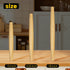 Classic French Rolling Pins Bamboo Wooden Rolling Pin for Baking Pizza Dough Pie Cookie, 15.8-Inch...