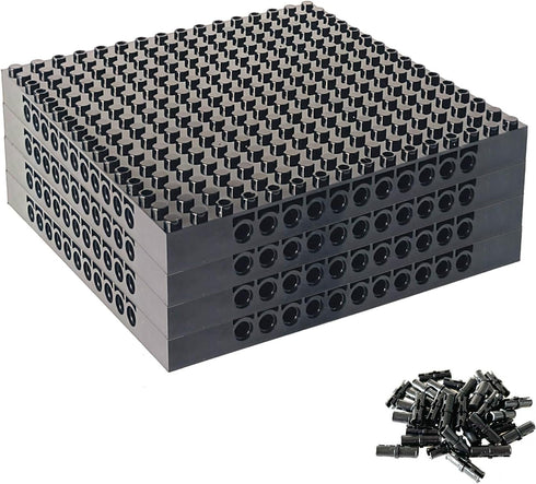 4pcs Brick 16x16 Classic Baseplate Building Plates for Building Bricks 65803 You Can Freely Put Together VariousBackground Boards to Make Pixel Pa...