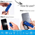 3 in 1Fingerprint Proof Screen Cleaner Tool, Touchscreen Electronic Screen Cleaner, All in One Cleaning Kit with Microfiber and Soft Fiber Flannel...