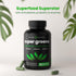 Organic Super Greens Capsules - 40+ Superfoods & Greens Supplements Capsules - Alfalfa, Spirulina, Chlorella & More - Antioxidant, Digestive Enzym...