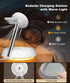 3 in 1 Wireless Charging Station with Light for Apple Devices, 15W Magnetic Wireless Charger Stand Fast Charging for iPhone 15 14 13 12, AirPods a...