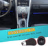 Manual Shifter Knob 5 Speed Leather Gear Shifting Knob Fit Most Manual Transmissions Black...