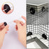 Solar Panel Bird Guard Fasteners Clips,50 Sets Critter Guard Clips,Solar Panel Mesh Clips Attached to Solar Panels,PVC Coated Metal Clips and Fast...