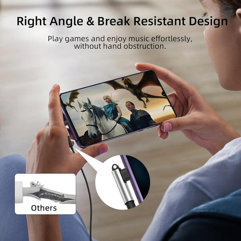 iPhone Headphone Adapter,Apple MFi Certified Lightning to 3.5 mm Headphone Jack Adapter, Headphone Adapter to iPhone,Dongle for iPhone 14/13/12/11...