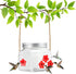 24 Pack Hummingbird Feeders Replacement Flowers Handheld Bird Feeder Replacement Parts Plastic Replacement Flowers for Outdoors Bird Feeding Ports...