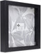 Lawrence Frames 785088 Shadow Box Frame, 8x8, Black...