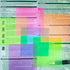 iKyce 400 Sheets Transparent Sticky Notes? 3 x 3 inch Clear Self-Sticky Annotation, Waterproof Translucent White Memo Pad, See Through Office & Sc...