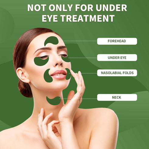 Under Eye Patches 70PCS, Green Tea Eye Patches for Puffy Eyes Treatment, Under Eye Masks for Dark Circles and Puffiness, Non-Irritating Eye Mask S...