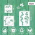 Large Leaf Vine Stencils for Painting on Walls Wood Canvas Fabric Leaves Paint Stencil for Crafts Kids Adult Art Projects Drawing Reusable Pattern...