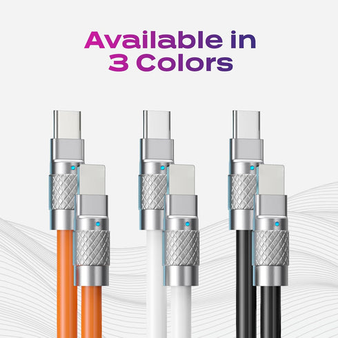 Statik TsumoCharge USB C Cable to i-Product 27W Fast Charging Cable, Heavy-Duty Liquid Silicone USB C Cable, Support Data Transfer Type C Cable, 6...