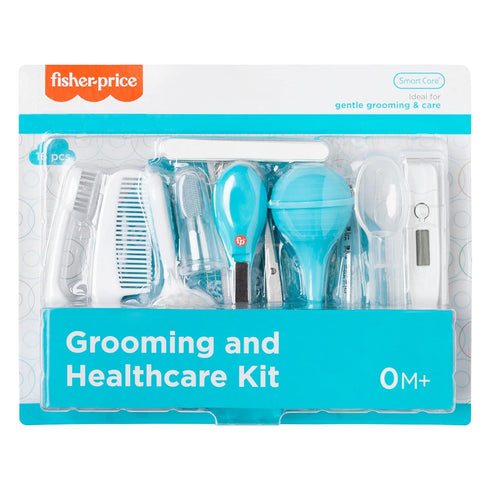 Fisher-Price 16-Piece Baby Grooming & Healthcare Kit, Newborn Essentials Gift Set, Baby Care Kit...