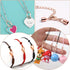 100pcs Alloy Lobster Clasps+100pcs Extension Chains with 100pcs Jump Rings Kit, Rose Gold Lobster Claw Clasps Open Jump Ring Tail Chain for Neckla...
