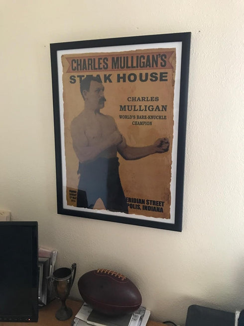Ron Swanson's Charles Mulligan's Steakhouse Poster 18" x 24"...