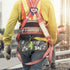 Firefighter Glove Strap, Heavy Duty Firefighter Turnout Gear Glove Safety Holder Strap with Reflective Trim Buckle UIInosoo...