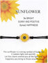 Sunflower Bracelet Anklet Pinky Promise Friendship Adjustable Bracelet Anklet Sunflower Best Gifts for Best Friends Couple Family...