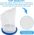 Pool Vacuum Cleaner Reusable Filter Bag for Pool-Blaster Water Tech Max & Catfish Ultra Pool Vacuum Sand & Silt Cleaner Filter?4 pack?...