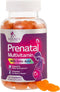 Prenatal Gummy Vitamins for Women, Prenatal Multivitamin with Folic Acid for Fetal Support, Vitamin A, C, D3, B12 & B6, Nature's Pregnancy Vitamin...