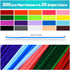 200pcs 20colors, Pipe Cleaners, Chenille Stems, Pipe Cleaners for Crafts, Pipe Cleaner Crafts, Art and Craft Supplies...