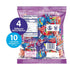 Colombina Bon Bon Bum Lollipops w/Bubble Gum Center, Berry Explosion Mix, Individually Wrapped, Ideal for Party Favors and Gifts, 1 Pack (10 Count...
