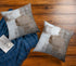 Brown Throw Pillow Covers 22x22, 2 Pack Square Decorative Pillow Cases Cushion for Farmhouse Home Decor...