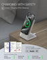 Mag-Safe Charger Stand (with 20W Adapter, 5Ft USB-C Cable) for Apple Standby Mode, Magnetic Wireless Charger with Fast Charging Capability for iPh...